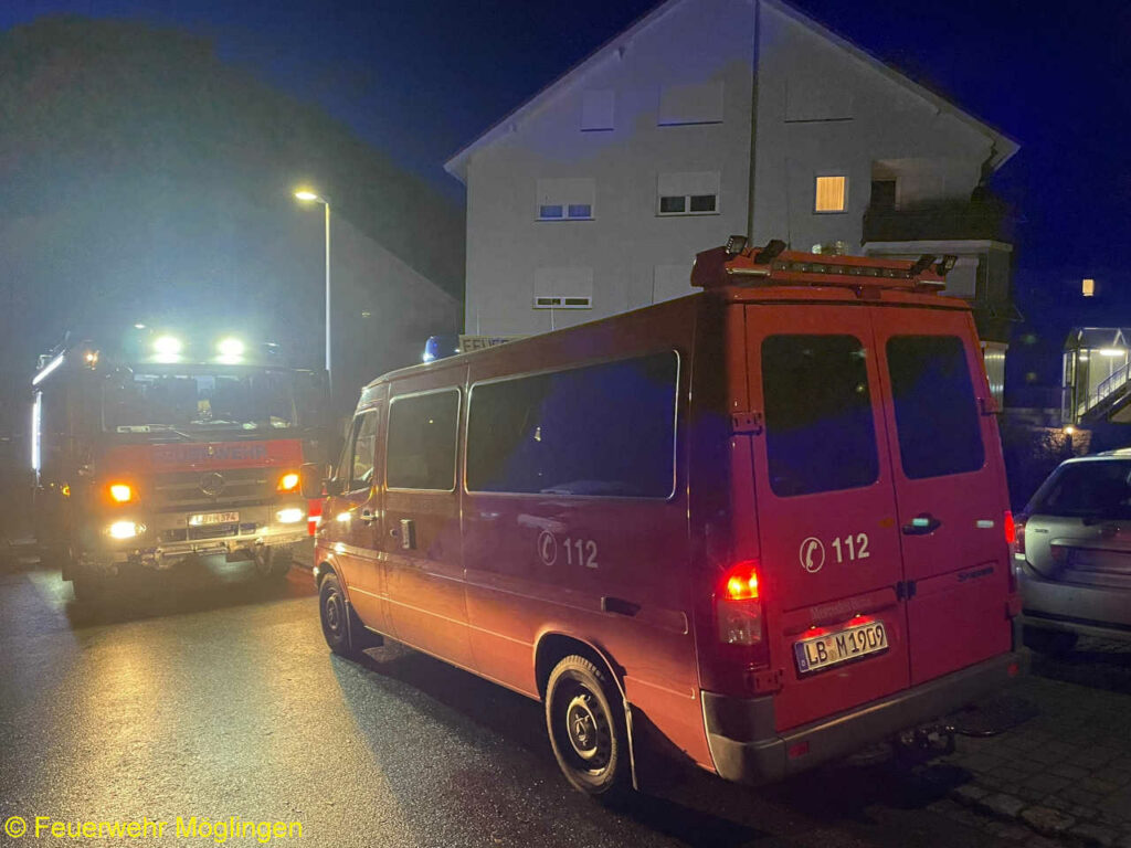 B1 – Nachschau Brand MFH – Feuerwehr Möglingen