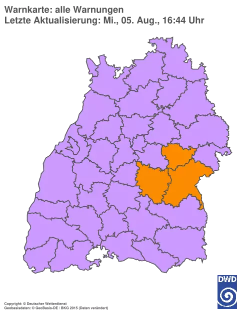 Aktuelle Wetterwarnungen für %region%